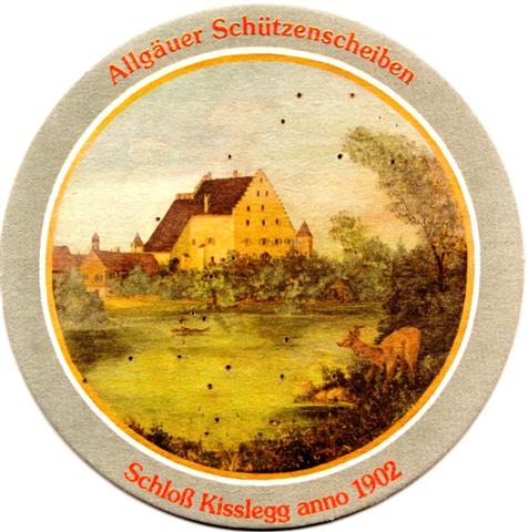 leutkirch rv-bw h�rle bier 7b (rund215-schloss kisslegg 1902) 